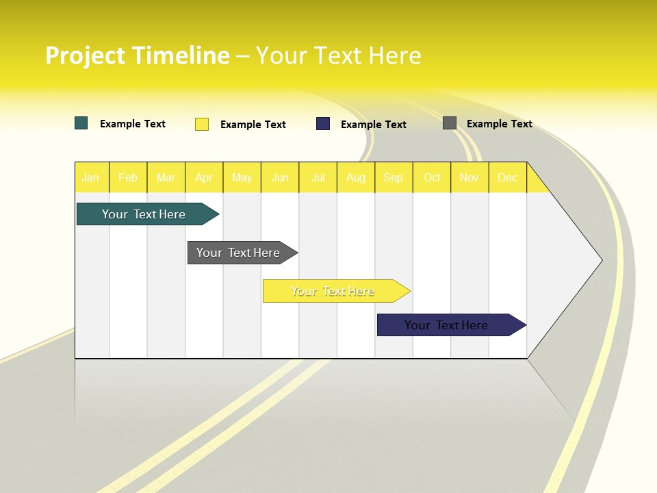 Way Road Real PowerPoint Template