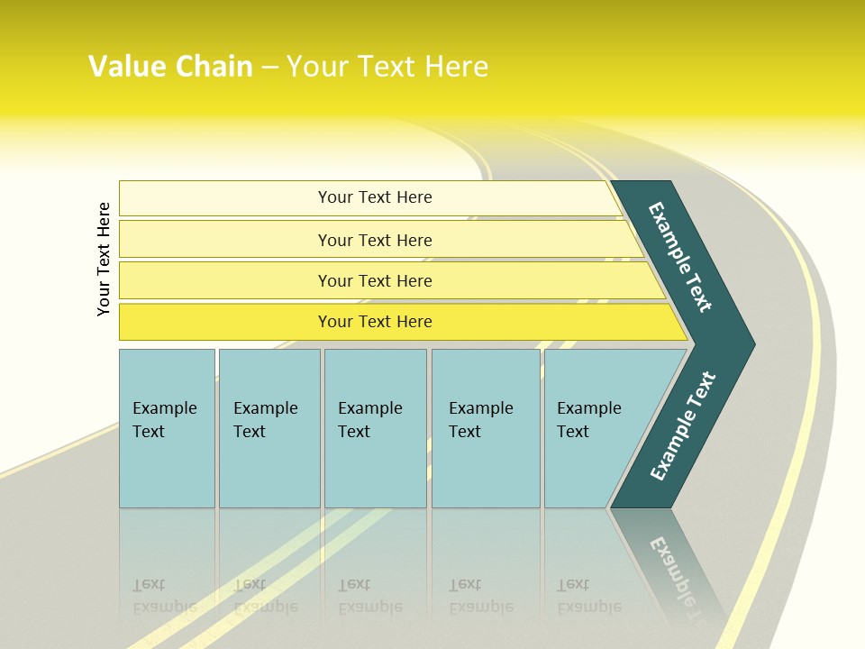 Way Road Real PowerPoint Template