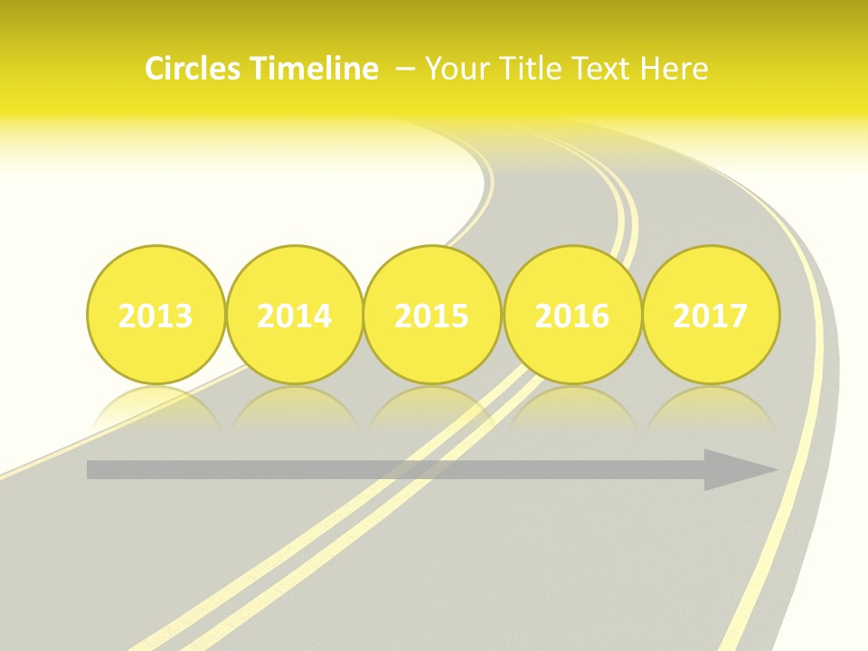 Way Road Real PowerPoint Template