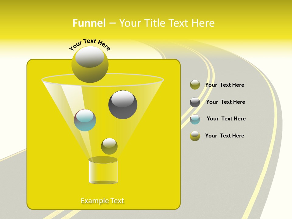 Way Road Real PowerPoint Template