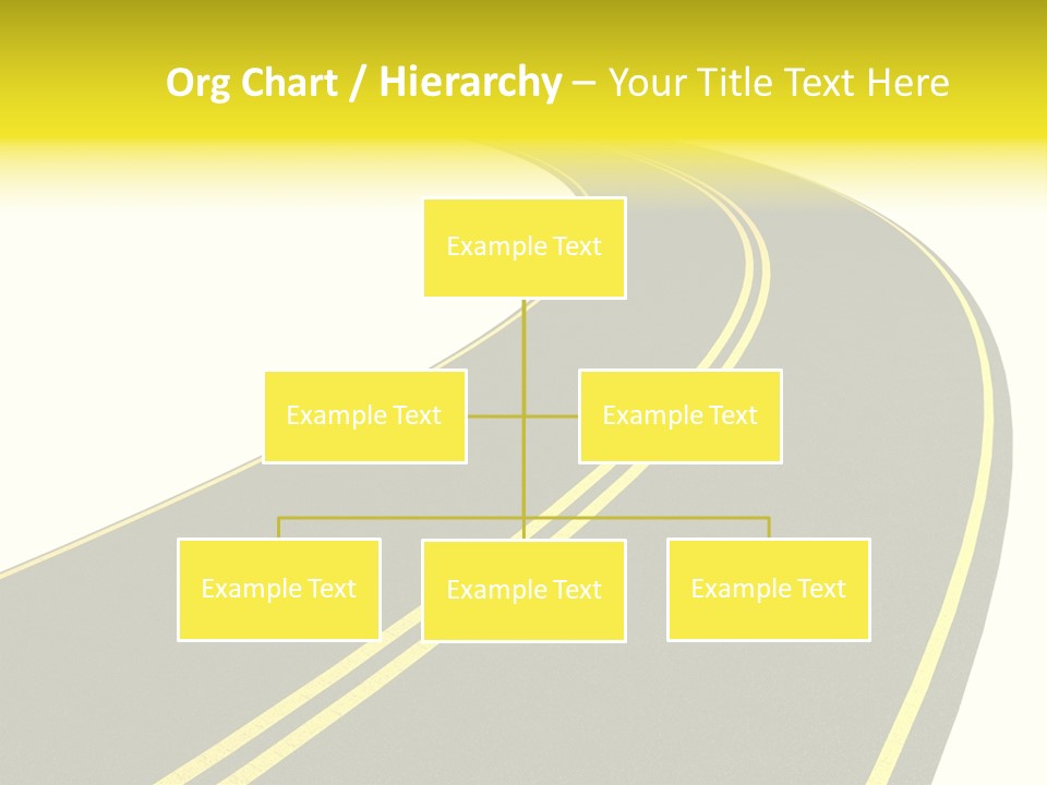 Way Road Real PowerPoint Template