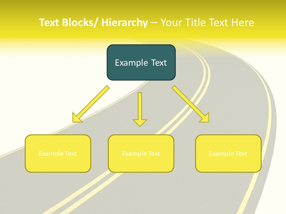 Way Road Real PowerPoint Template