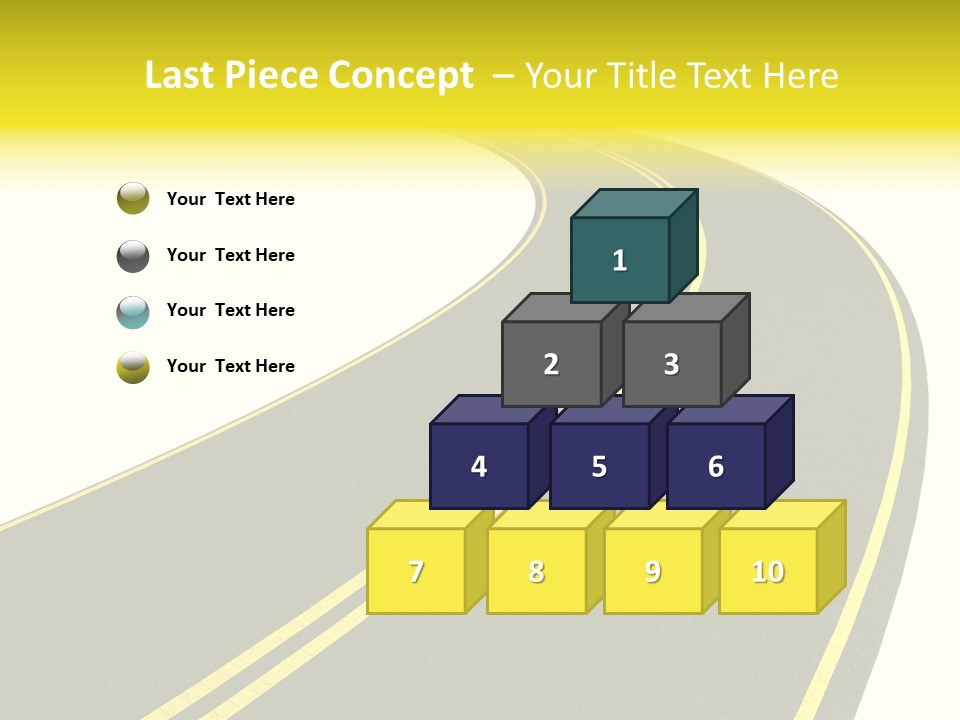 Way Road Real PowerPoint Template