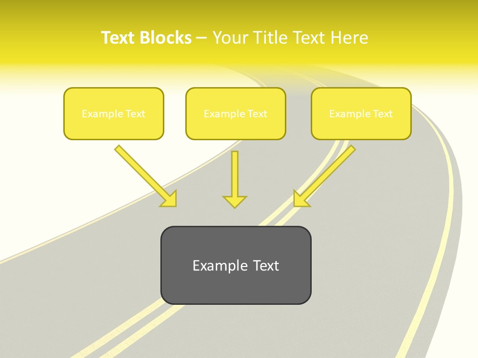 Way Road Real PowerPoint Template