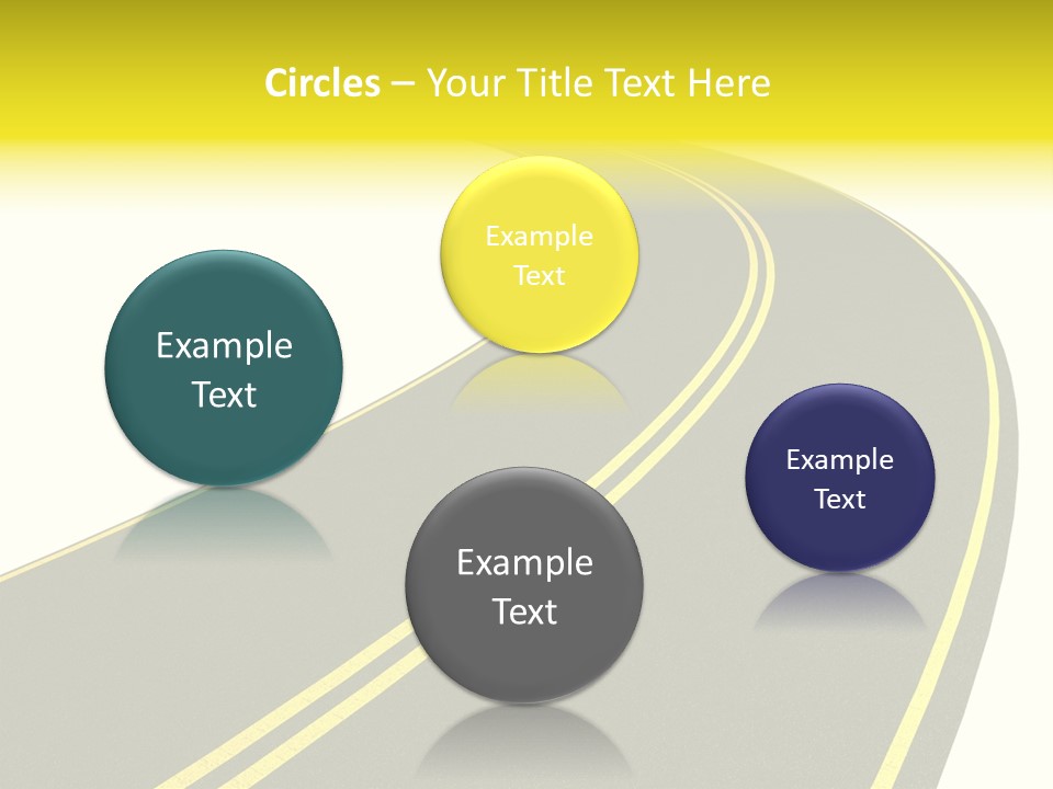 Way Road Real PowerPoint Template