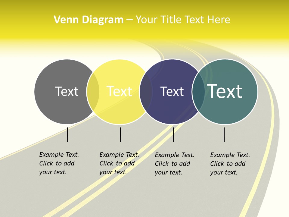 Way Road Real PowerPoint Template