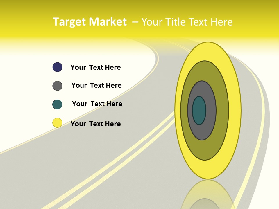 Way Road Real PowerPoint Template