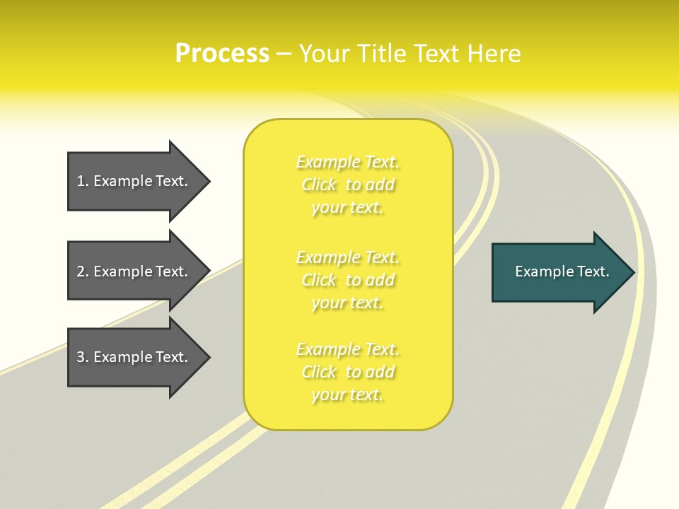 Way Road Real PowerPoint Template