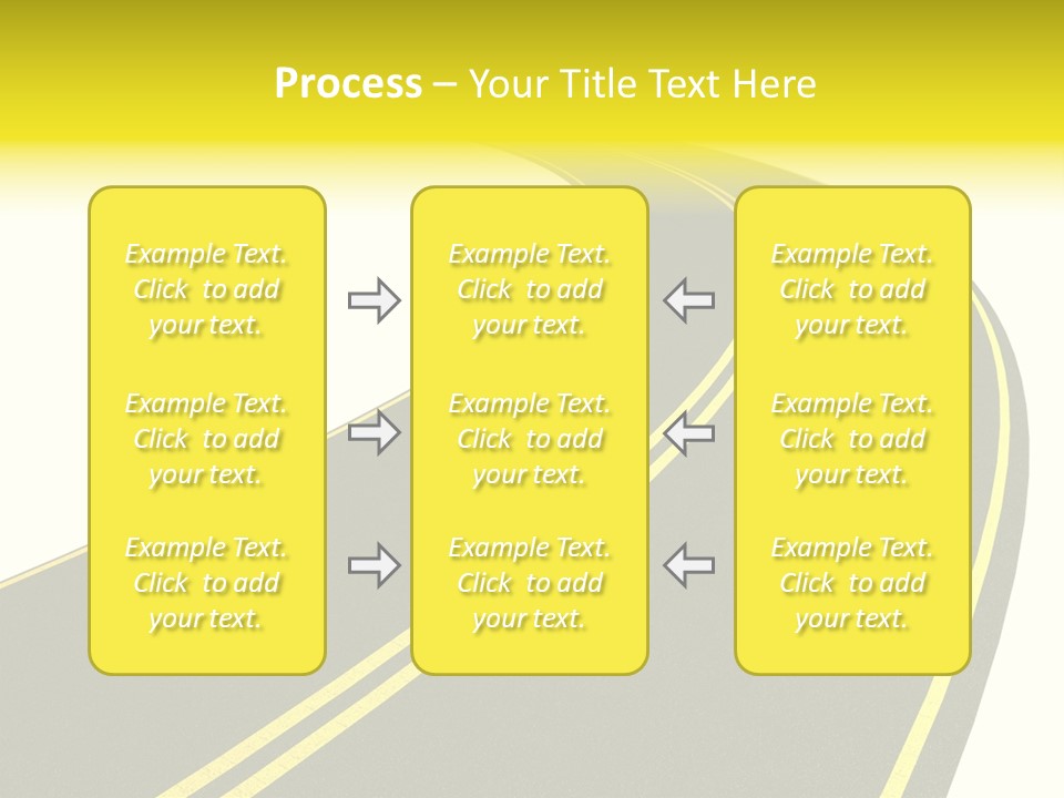 Way Road Real PowerPoint Template