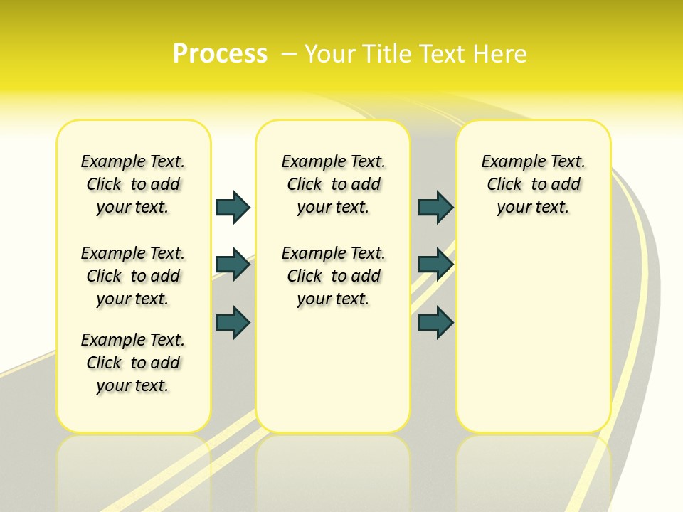 Way Road Real PowerPoint Template