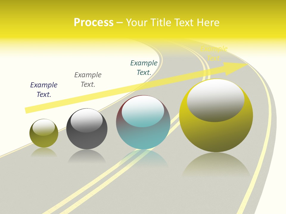 Way Road Real PowerPoint Template