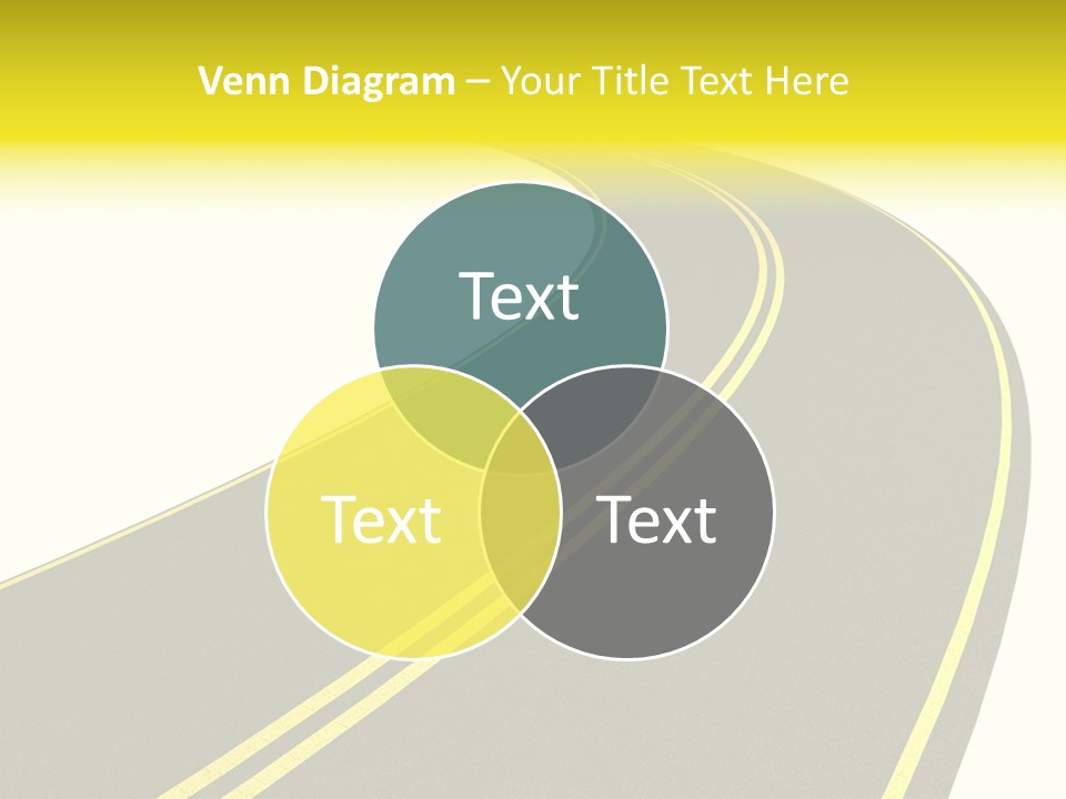 Way Road Real PowerPoint Template