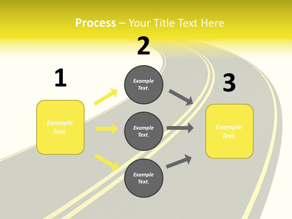 Way Road Real PowerPoint Template