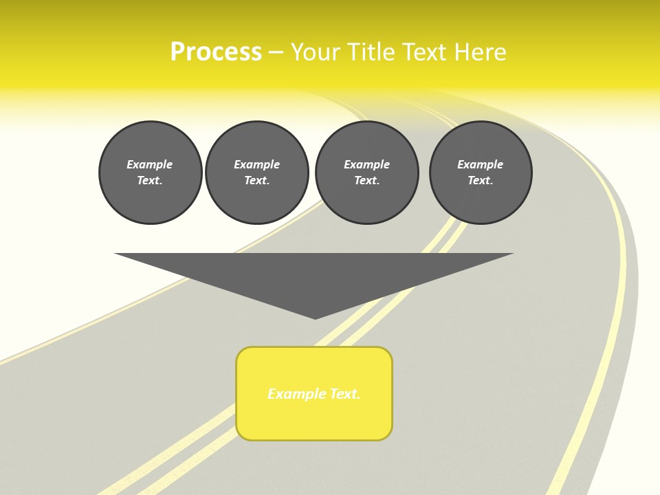 Way Road Real PowerPoint Template