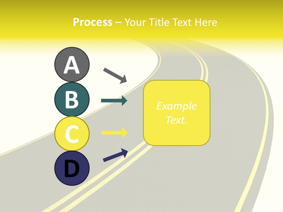 Way Road Real PowerPoint Template