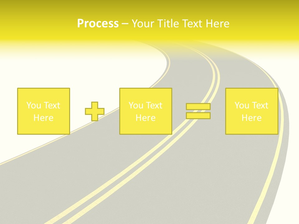 Way Road Real PowerPoint Template