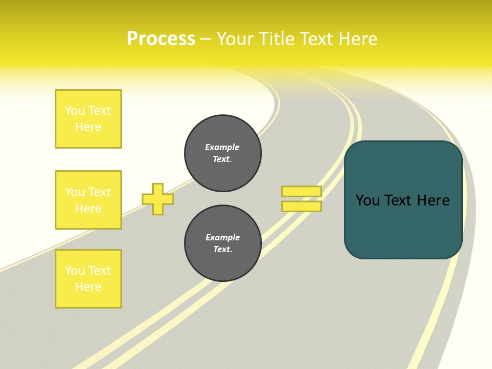 Way Road Real PowerPoint Template