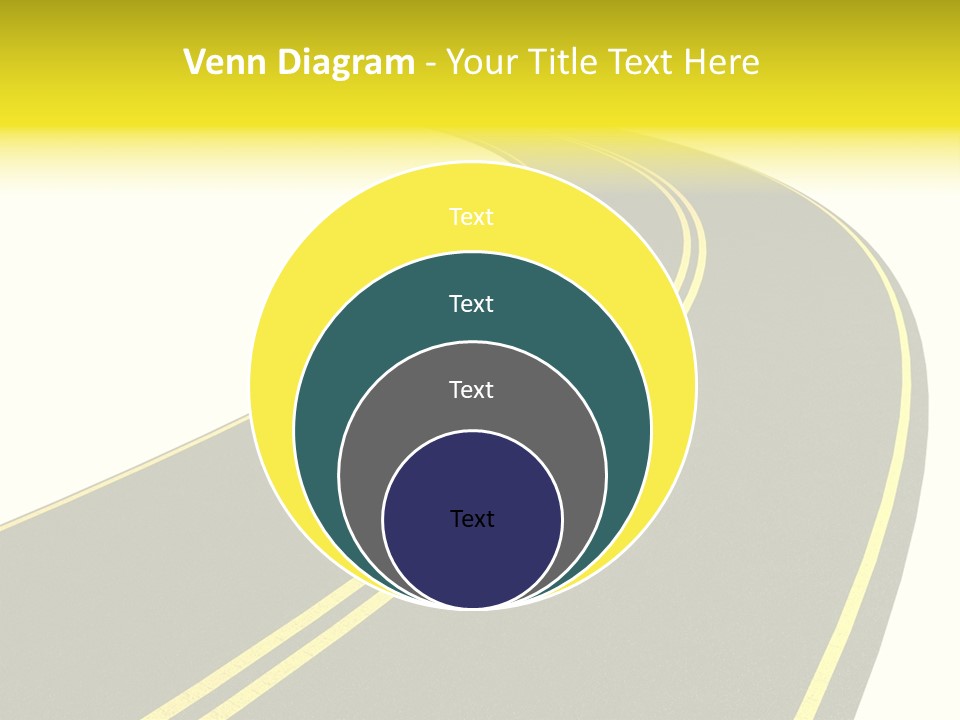 Way Road Real PowerPoint Template