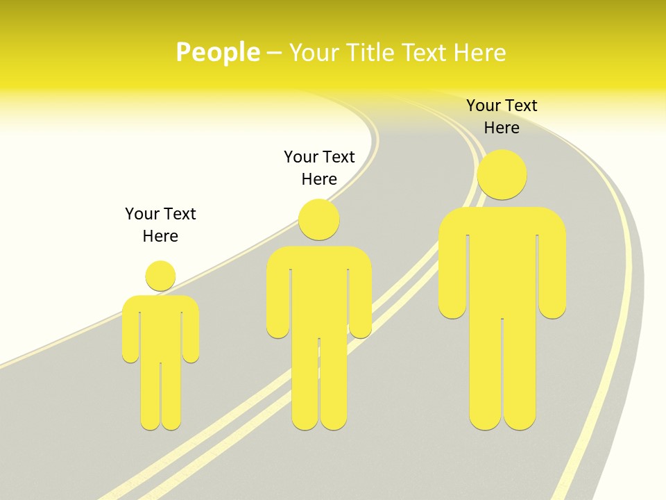 Way Road Real PowerPoint Template