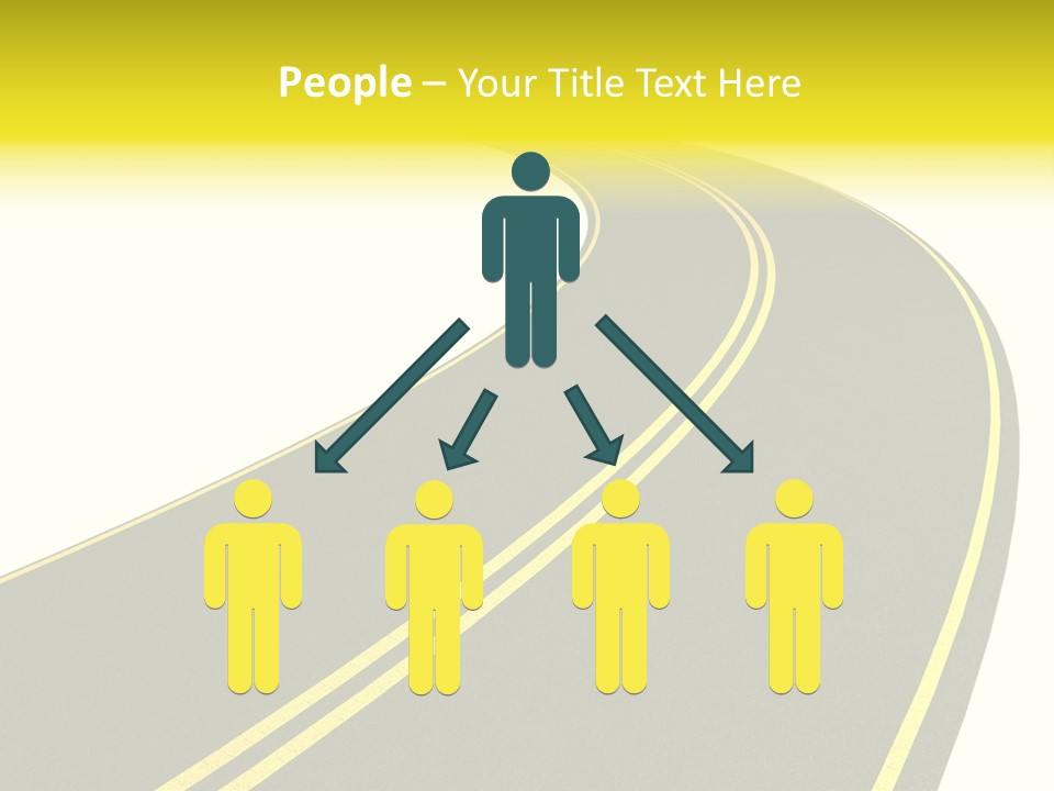 Way Road Real PowerPoint Template