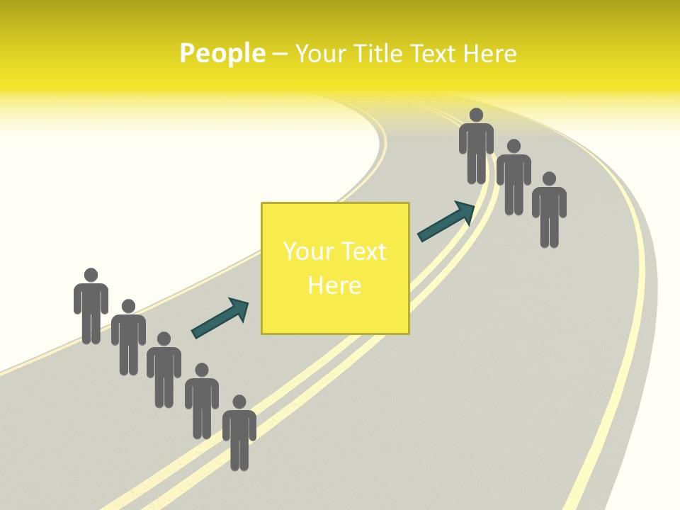 Way Road Real PowerPoint Template