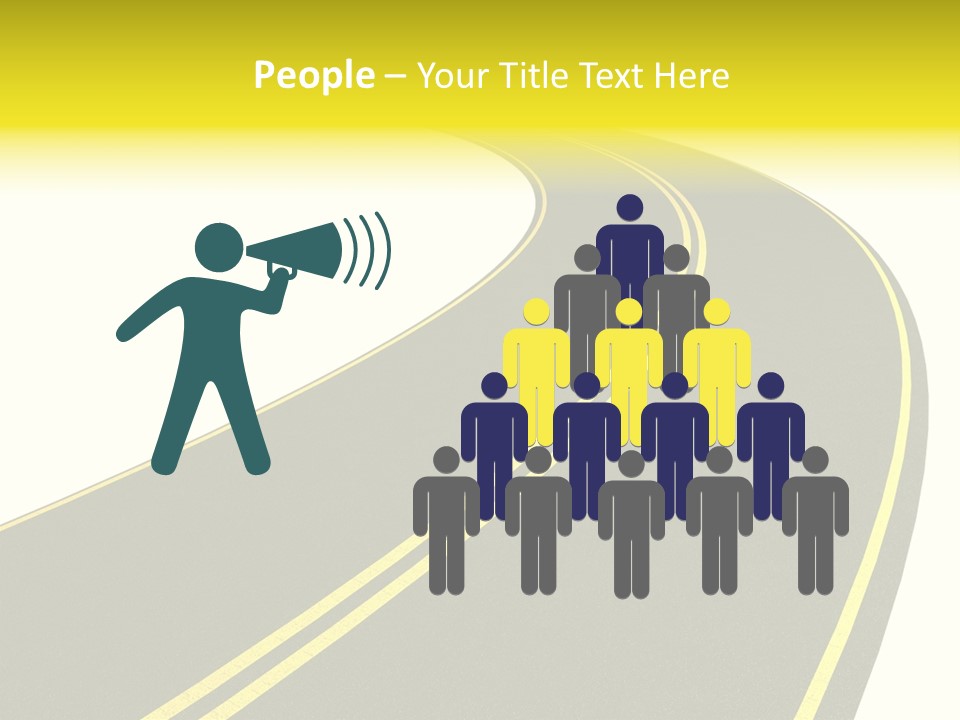 Way Road Real PowerPoint Template