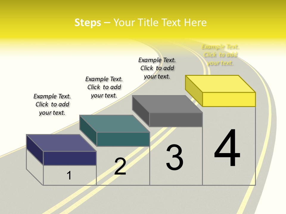 Way Road Real PowerPoint Template