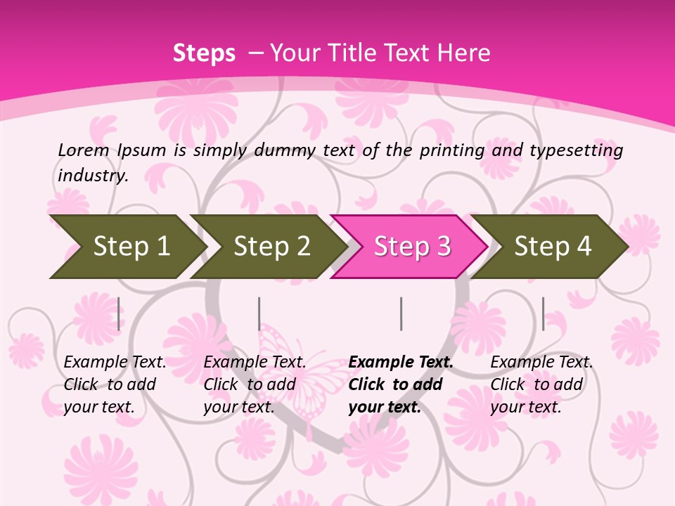 Image Insect Creative PowerPoint Template