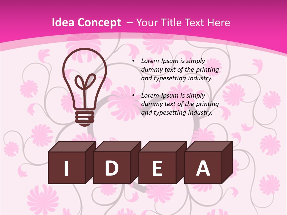 Image Insect Creative PowerPoint Template