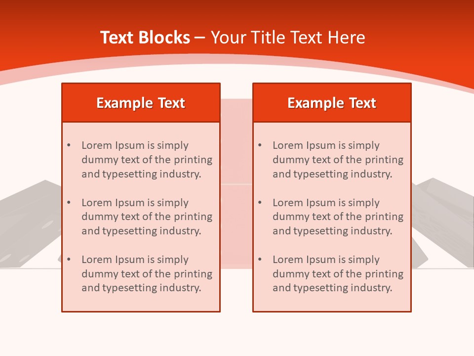 Concept Black Balance PowerPoint Template