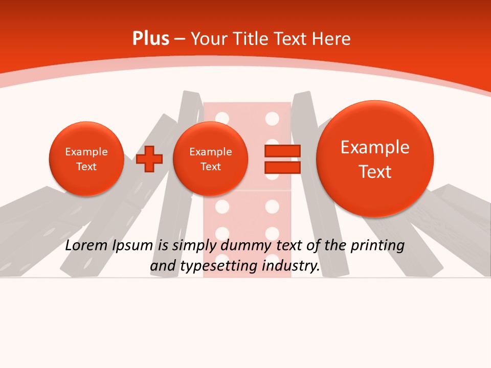 Concept Black Balance PowerPoint Template