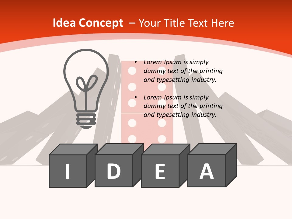 Concept Black Balance PowerPoint Template