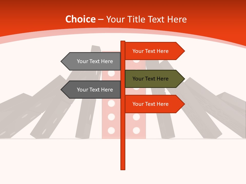 Concept Black Balance PowerPoint Template