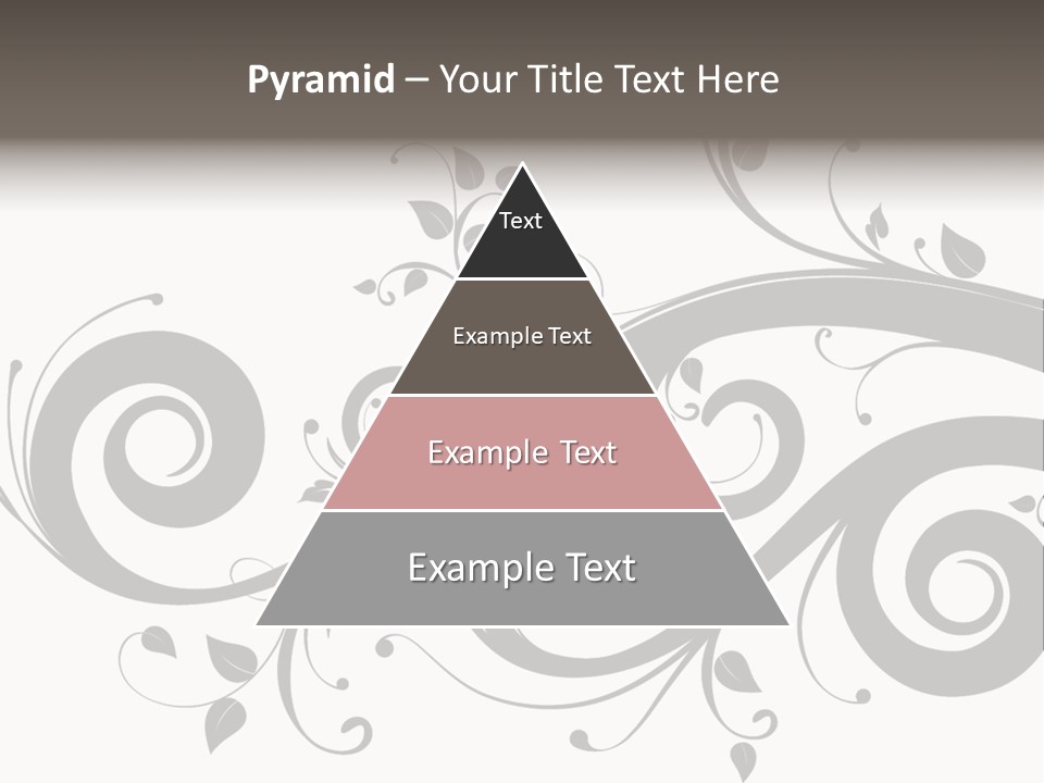 Beautiful Leaf Pattern PowerPoint Template