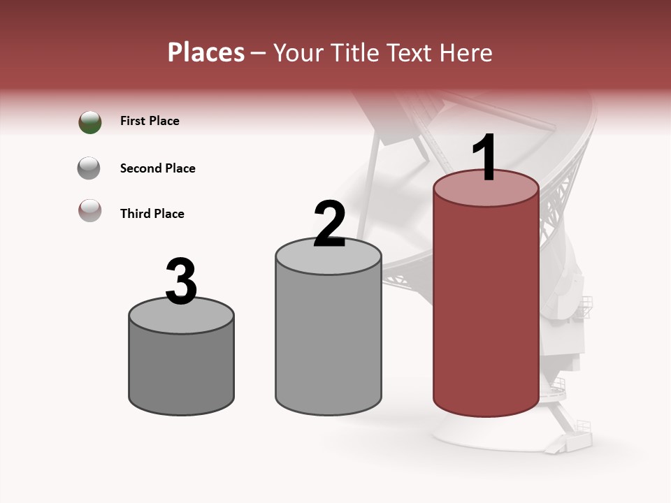 Tower Telecommunications Connection PowerPoint Template