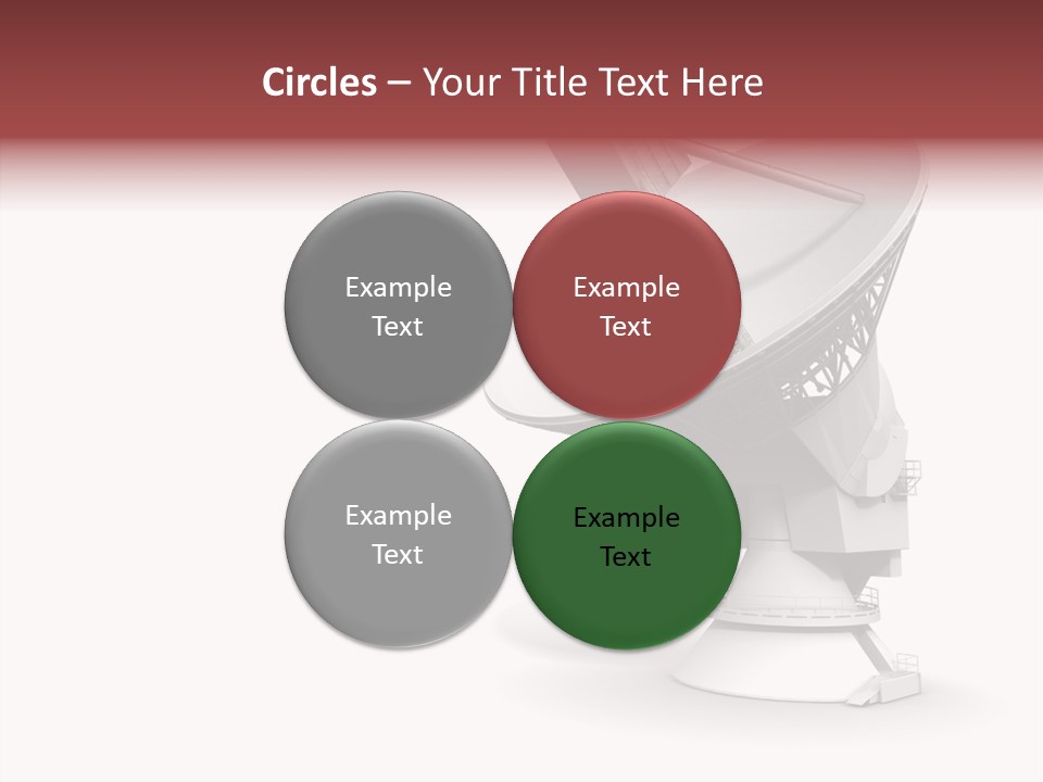 Tower Telecommunications Connection PowerPoint Template
