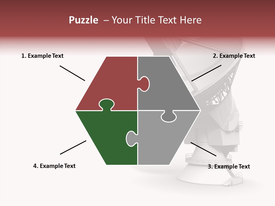 Tower Telecommunications Connection PowerPoint Template