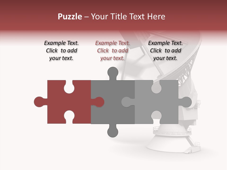 Tower Telecommunications Connection PowerPoint Template