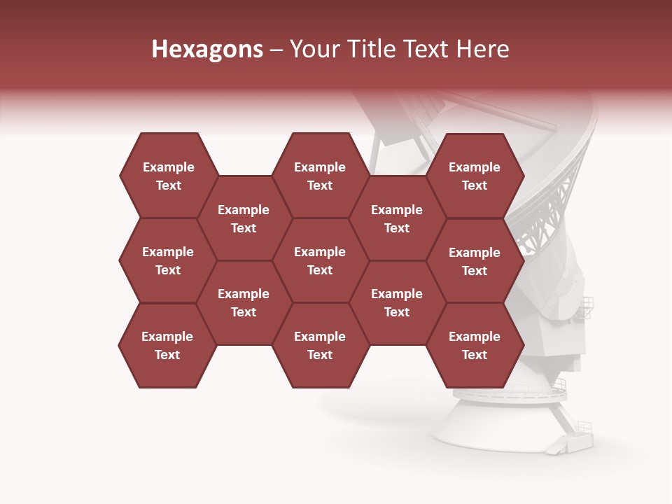 Tower Telecommunications Connection PowerPoint Template