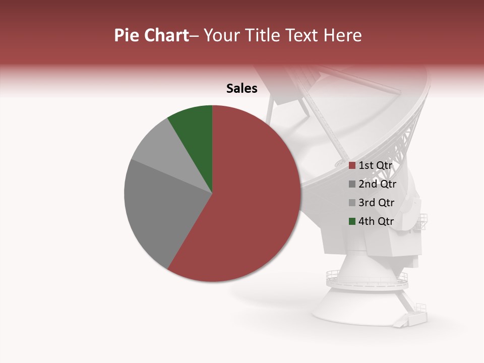 Tower Telecommunications Connection PowerPoint Template