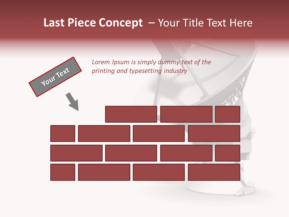 Tower Telecommunications Connection PowerPoint Template