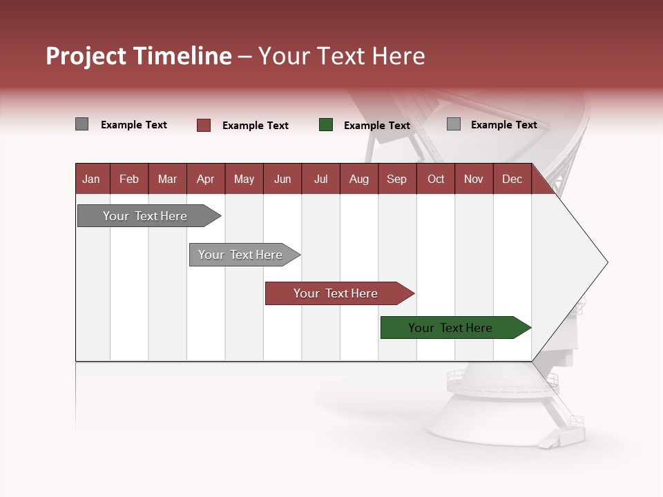 Tower Telecommunications Connection PowerPoint Template