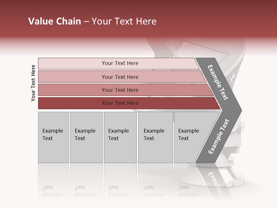 Tower Telecommunications Connection PowerPoint Template