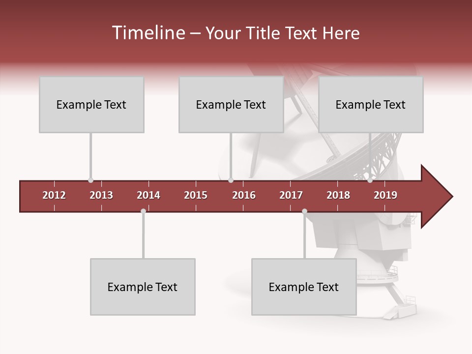 Tower Telecommunications Connection PowerPoint Template