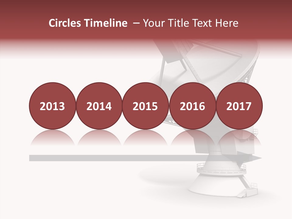 Tower Telecommunications Connection PowerPoint Template