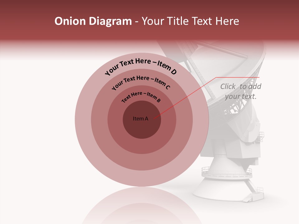 Tower Telecommunications Connection PowerPoint Template