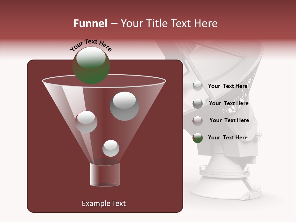Tower Telecommunications Connection PowerPoint Template