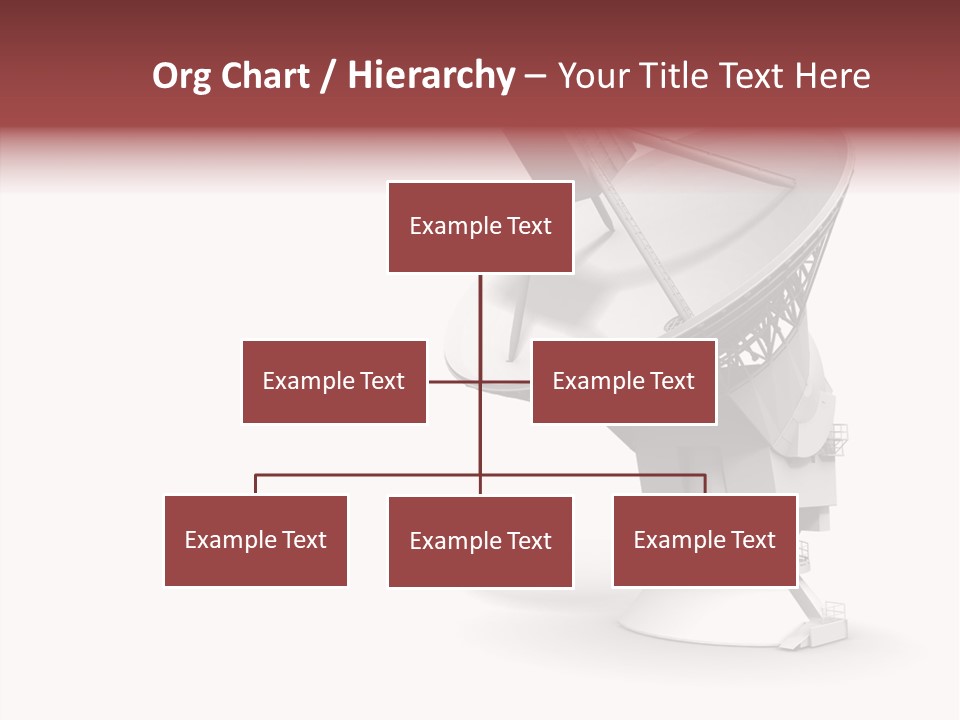 Tower Telecommunications Connection PowerPoint Template