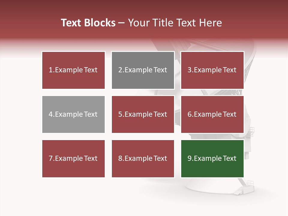 Tower Telecommunications Connection PowerPoint Template