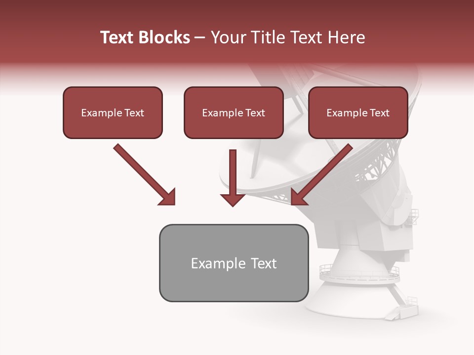 Tower Telecommunications Connection PowerPoint Template